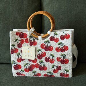 Viral Cherry Beaded  Bag | Retro Summer Vibes 🍒  | Beaded handbag